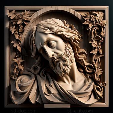 3D model st jesus (STL)